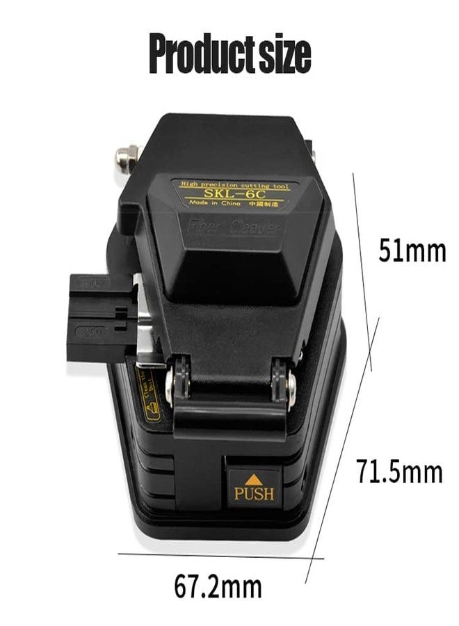 Corslet مجموعة أدوات كورسليت للألياف الضوئية - قاطع ألياف عالي الدقة SKL-6C للألياف 125 ميكرومتر، كماشة متعددة الأغراض لتقشير أسلاك الألياف | مجموعة أدوات قطع وتقشير الألياف الضوئية FTTH - Image 2